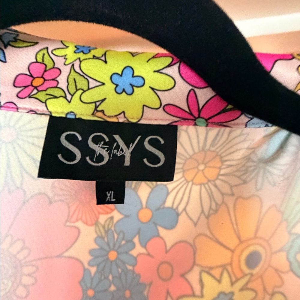 SSYS Pink Floral Two-Piece Shirt and Skort Set - Picture 7 of 11